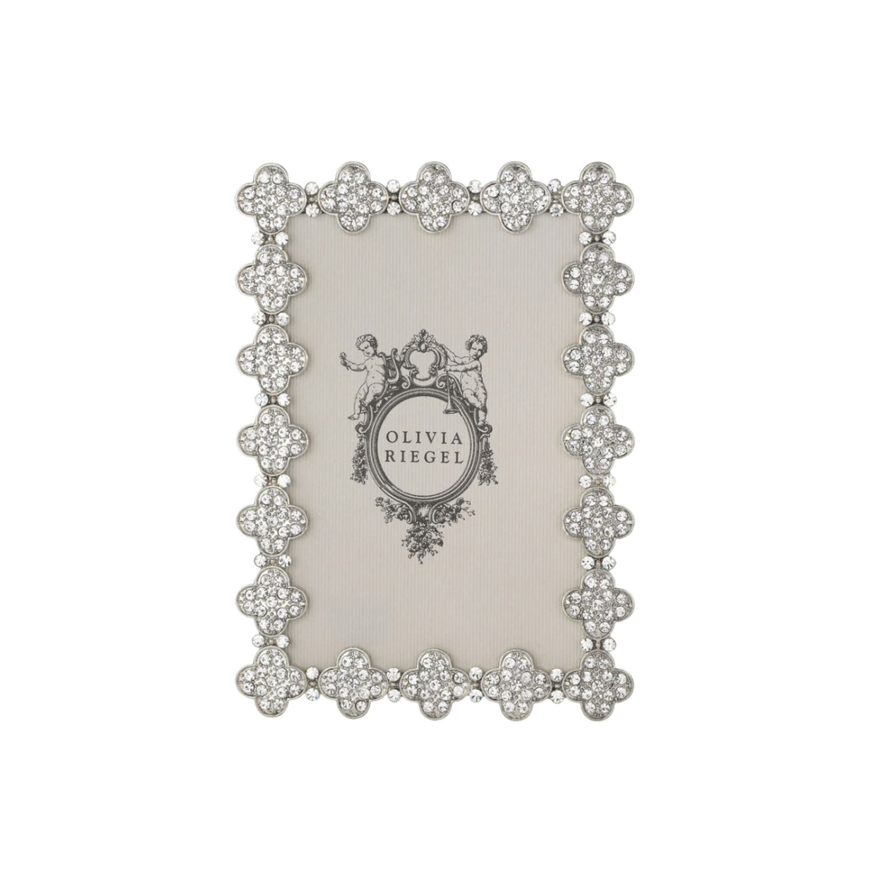 Pavé Clover Frame - OLIVIA RIEGEL