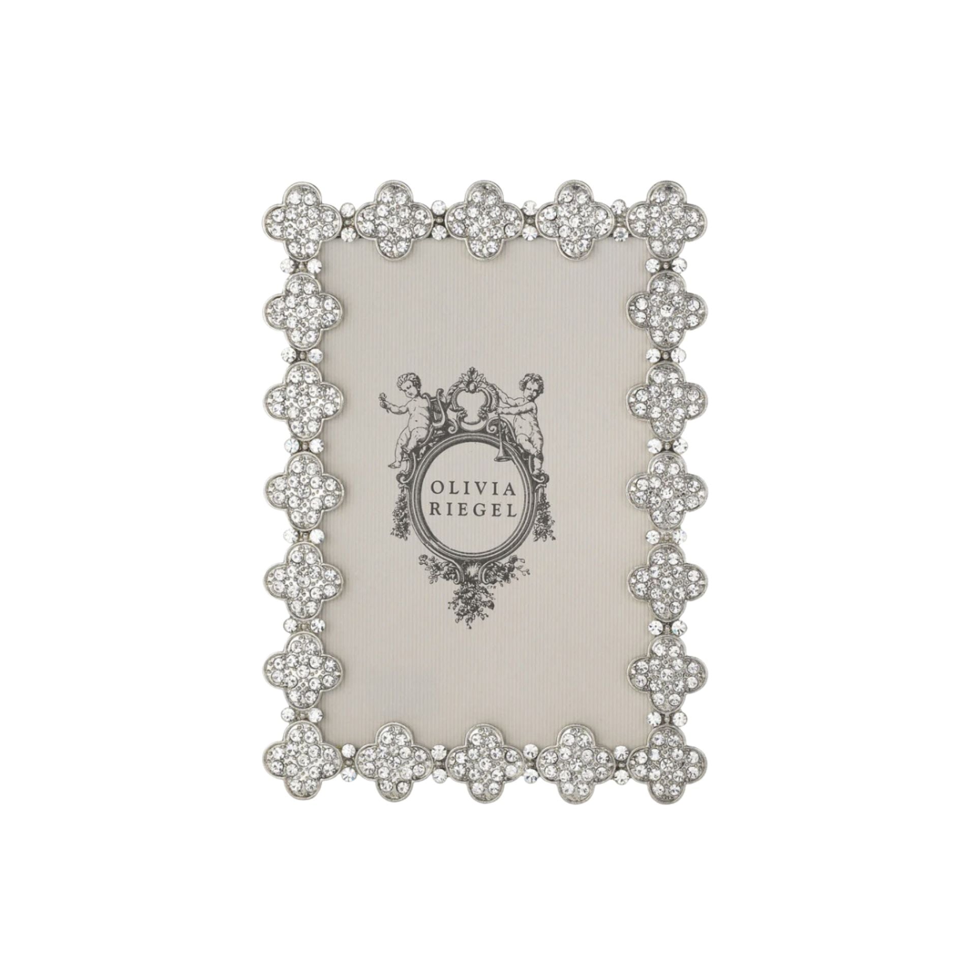 Pavé Clover Frame - OLIVIA RIEGEL