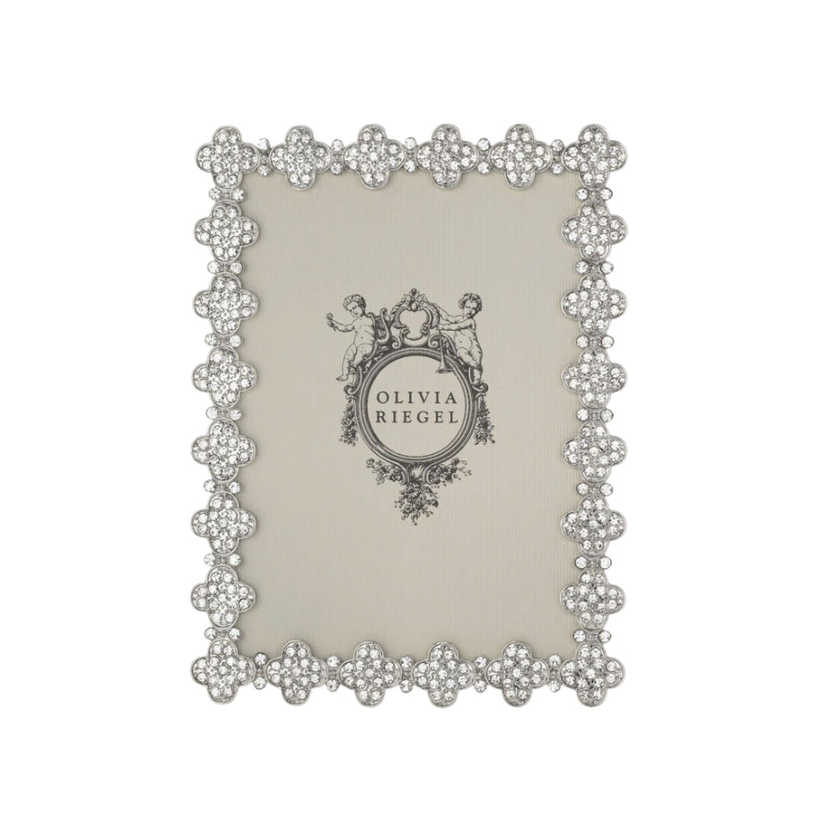 Pavé Clover Frame - OLIVIA RIEGEL