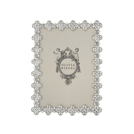 Pavé Clover Frame - OLIVIA RIEGEL