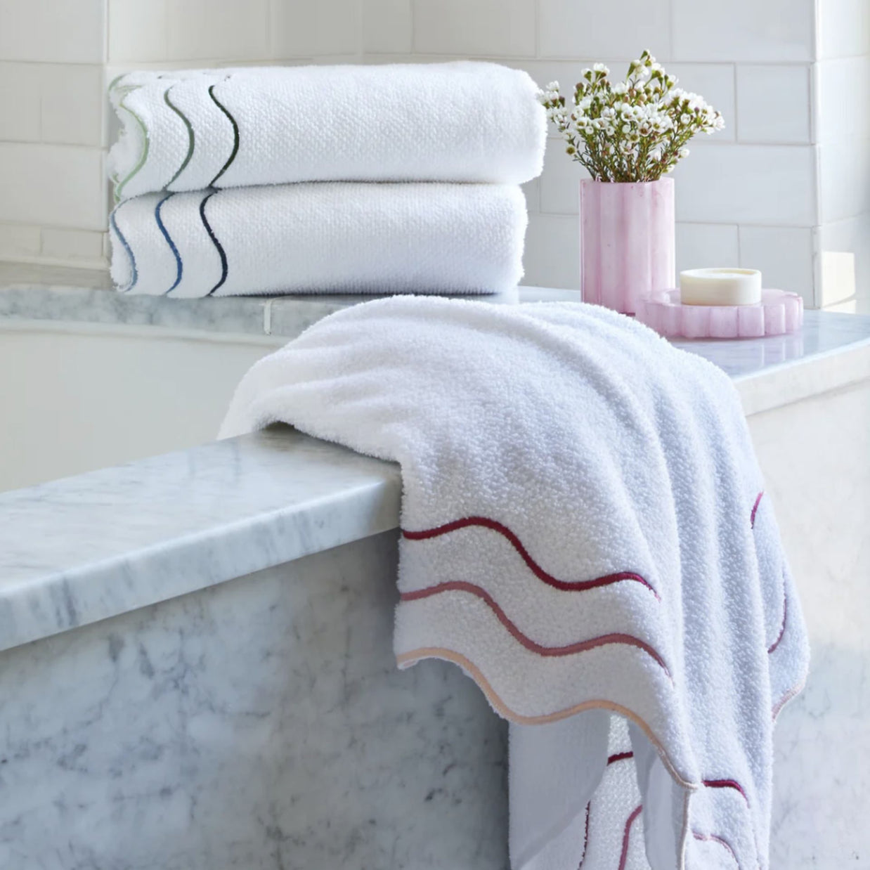Shopbop Wavy Towels