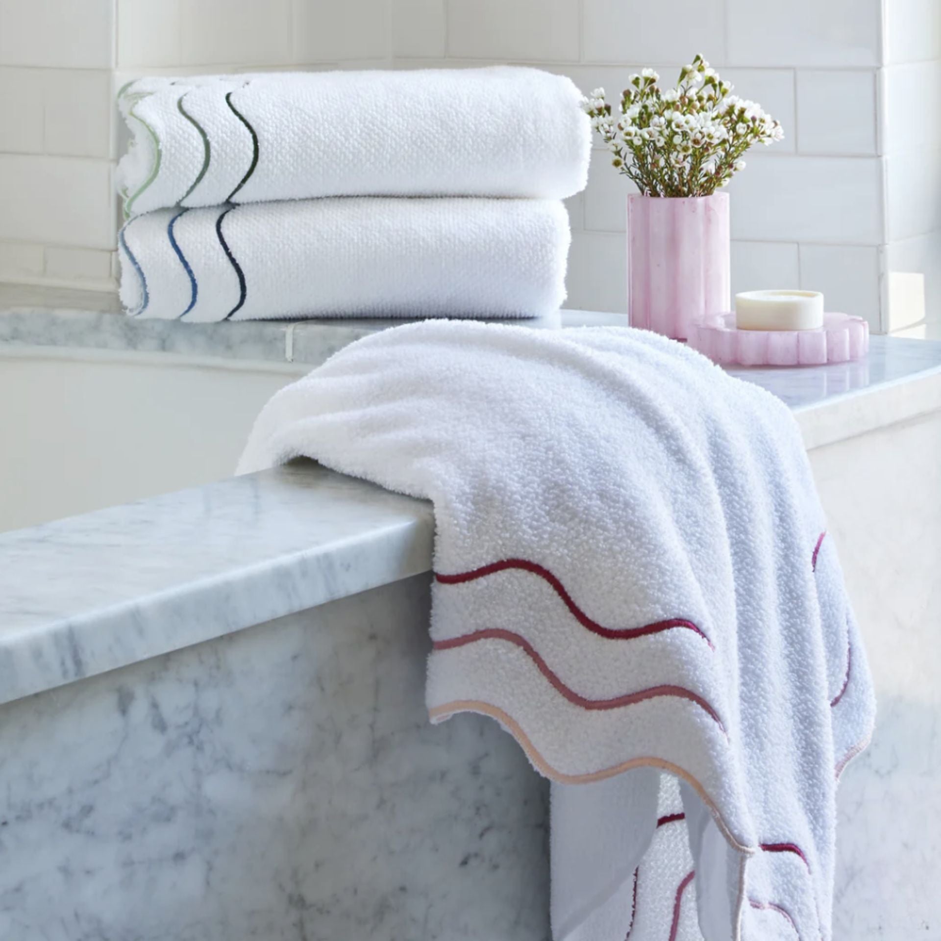 Shopbop Wavy Towels