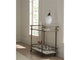 AGED GOLD BAR CART