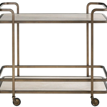 AGED GOLD BAR CART
