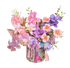 "Eternal Blush" Artificial Floral Art