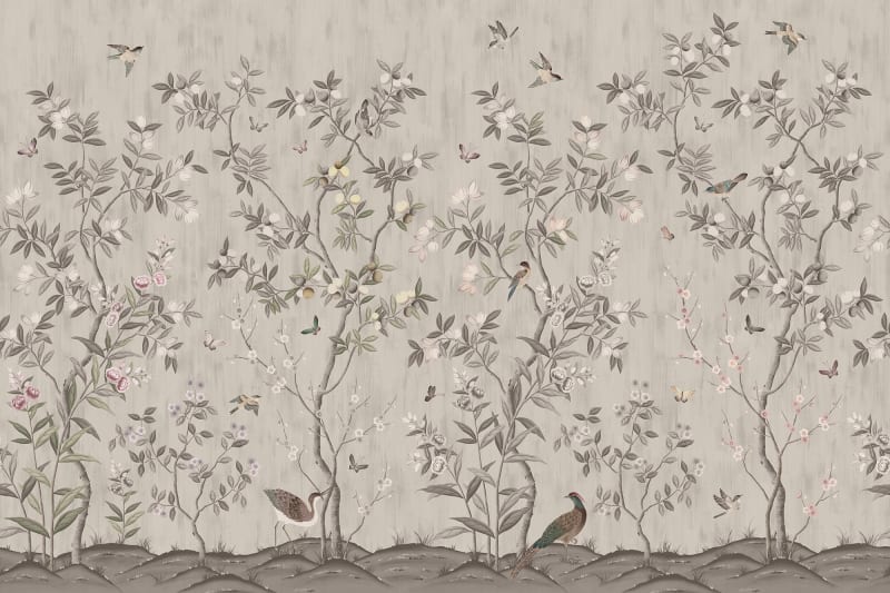 Chinoiserie Chic, Powder Beige