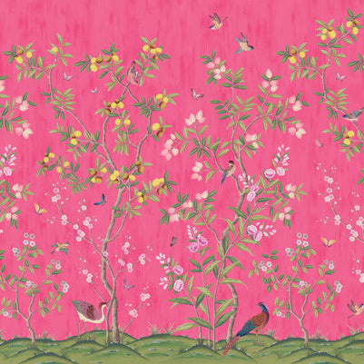 Chinoiserie Chic, Fuchsia