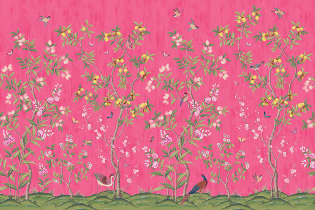 Chinoiserie Chic, Fuchsia