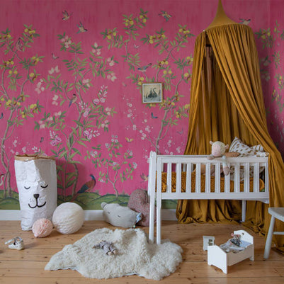 Chinoiserie Chic, Fuchsia