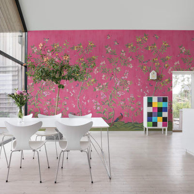 Chinoiserie Chic, Fuchsia