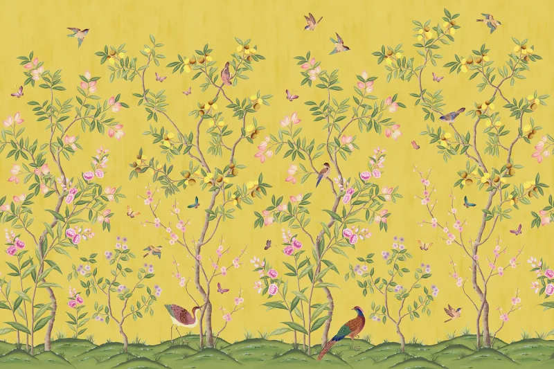 Chinoiserie Chic, Saffron