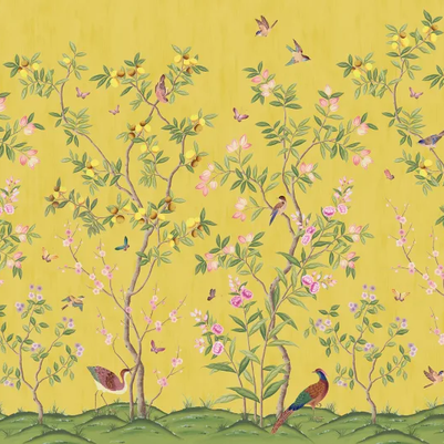 Chinoiserie Chic, Saffron