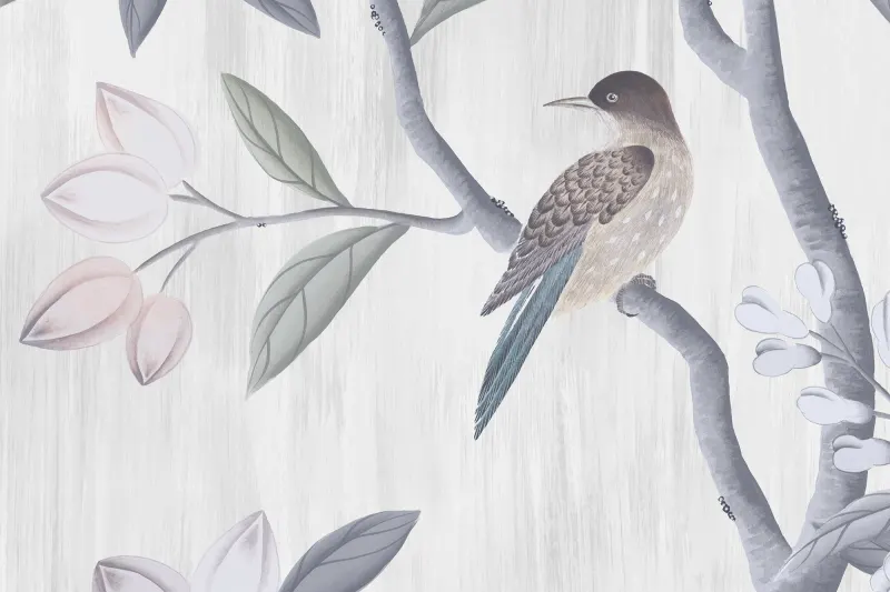 Chinoiserie Chic, Pearl Gray