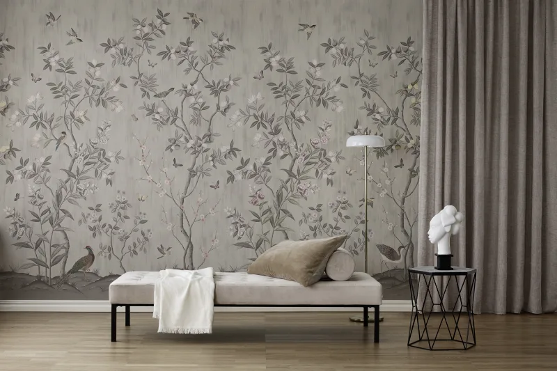 Chinoiserie Chic, Powder Beige
