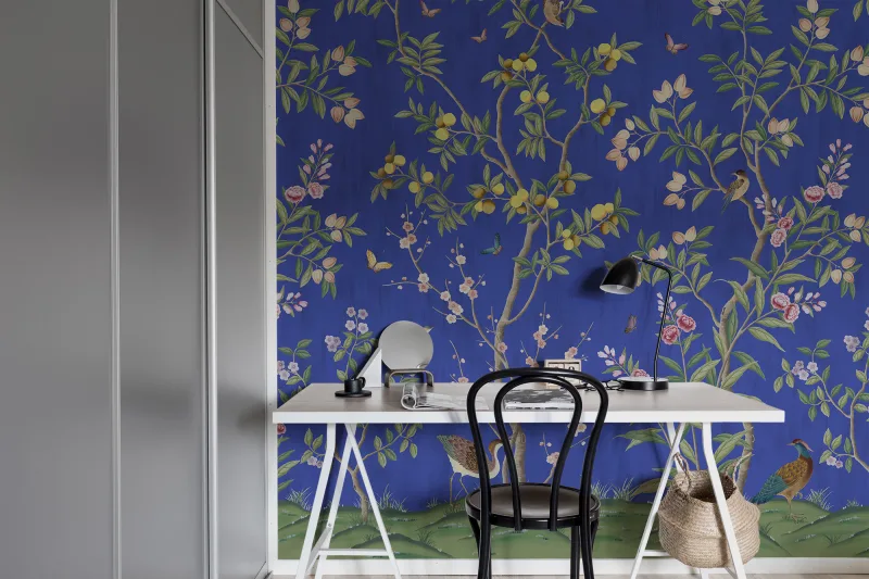 Chinoiserie Chic, Cobalt